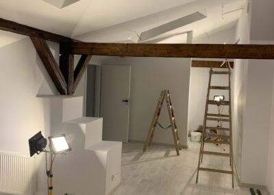 Remont strychu pod biuro