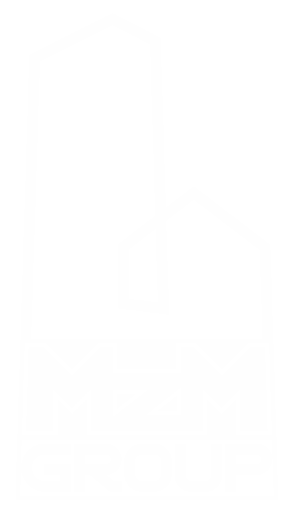 MZM group - logo (białe)